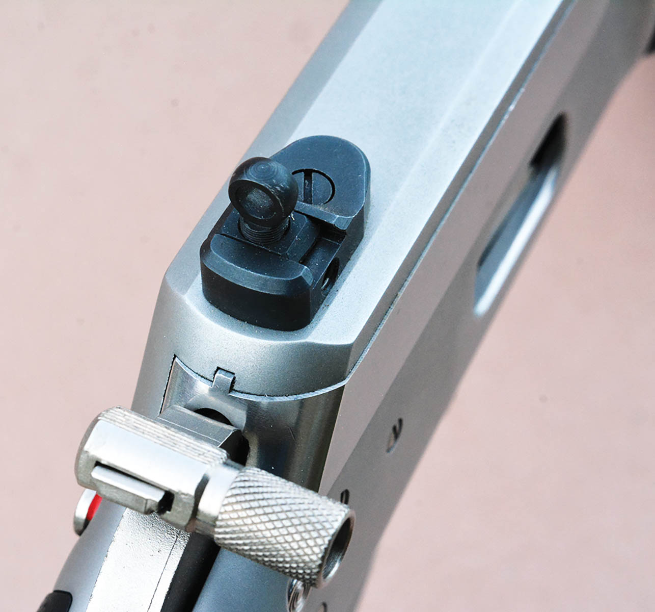X-S Sights offers a Test Post that is a temporary plastic sight that easily inserts into dovetails and is used to determine the correct height for the permanent front sight.